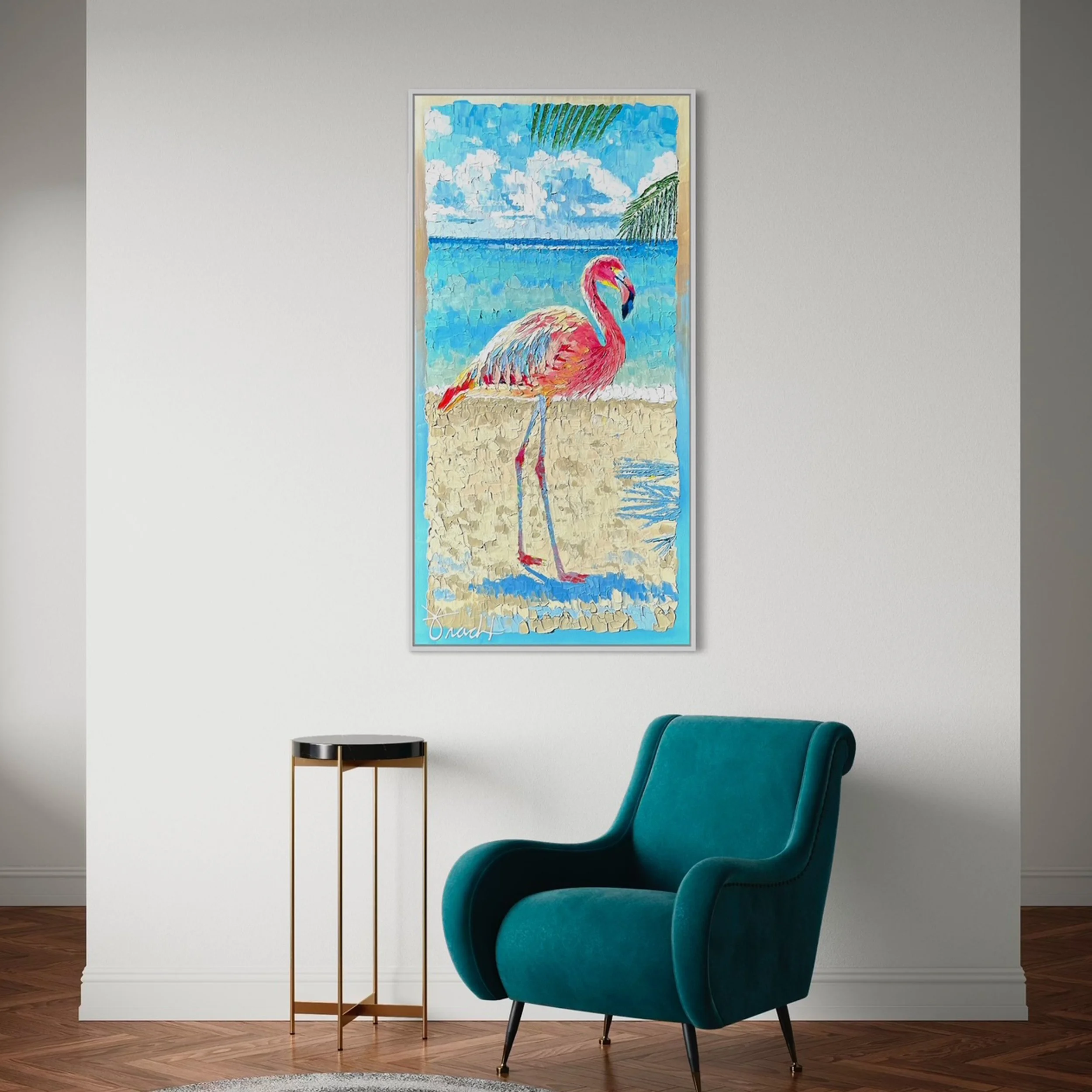 Flamingo Reflections 2